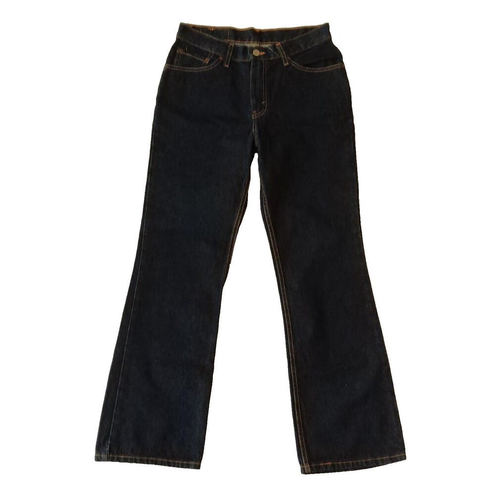 NWOT Levis 517 Boot Cut Jeans 9 JR Short Denim Cotton Blue Slim Fit 2001 USA Y2K